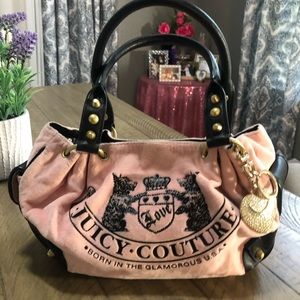 Baby Pink Juicy Couture purse.